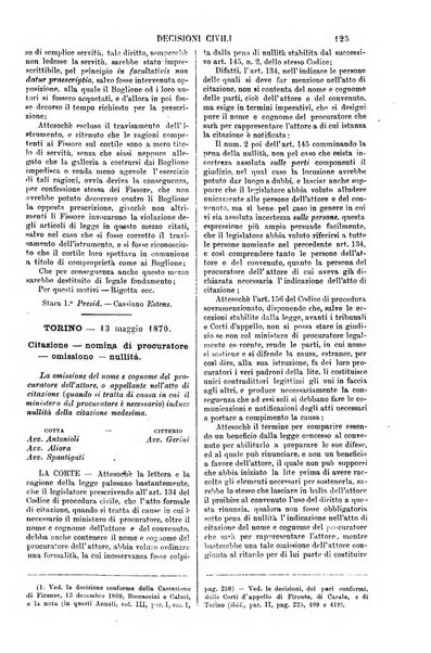 Annali della giurisprudenza italiana raccolta generale delle decisioni delle Corti di cassazione e d'appello in materia civile, criminale, commerciale, di diritto pubblico e amministrativo, e di procedura civile e penale