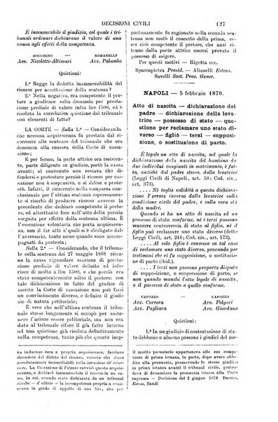 Annali della giurisprudenza italiana raccolta generale delle decisioni delle Corti di cassazione e d'appello in materia civile, criminale, commerciale, di diritto pubblico e amministrativo, e di procedura civile e penale