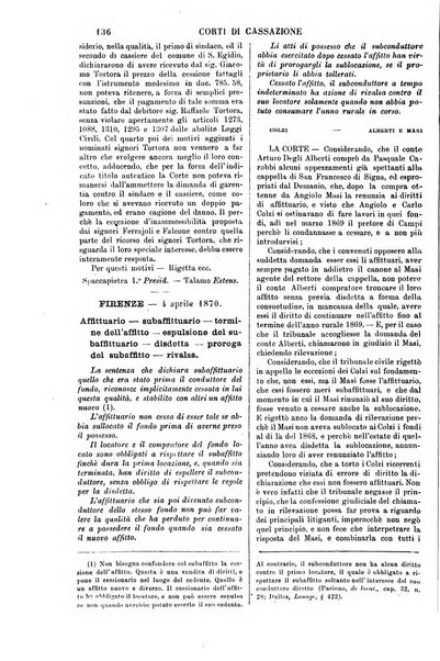 Annali della giurisprudenza italiana raccolta generale delle decisioni delle Corti di cassazione e d'appello in materia civile, criminale, commerciale, di diritto pubblico e amministrativo, e di procedura civile e penale