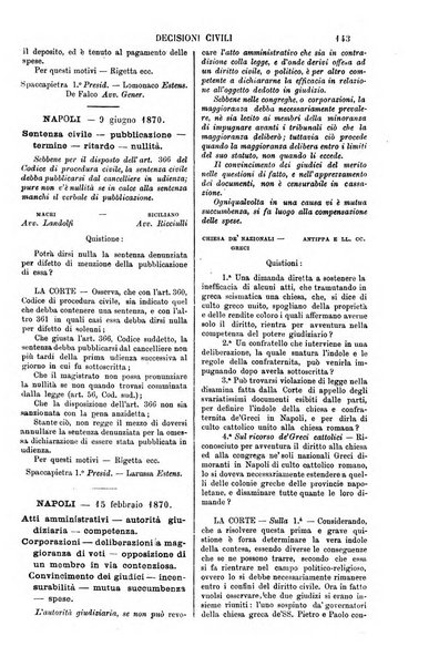 Annali della giurisprudenza italiana raccolta generale delle decisioni delle Corti di cassazione e d'appello in materia civile, criminale, commerciale, di diritto pubblico e amministrativo, e di procedura civile e penale