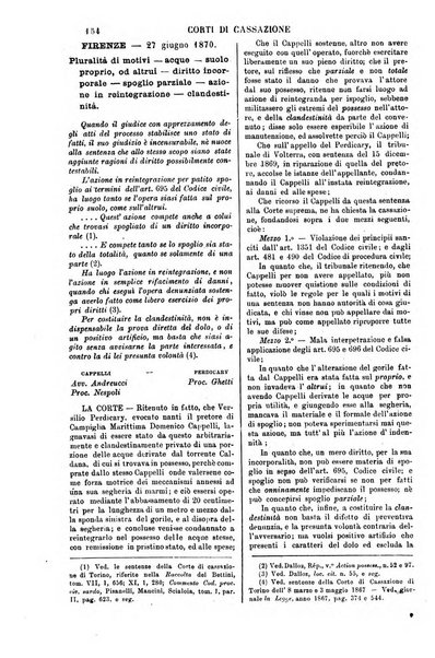 Annali della giurisprudenza italiana raccolta generale delle decisioni delle Corti di cassazione e d'appello in materia civile, criminale, commerciale, di diritto pubblico e amministrativo, e di procedura civile e penale