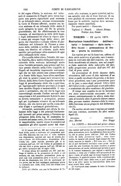 Annali della giurisprudenza italiana raccolta generale delle decisioni delle Corti di cassazione e d'appello in materia civile, criminale, commerciale, di diritto pubblico e amministrativo, e di procedura civile e penale