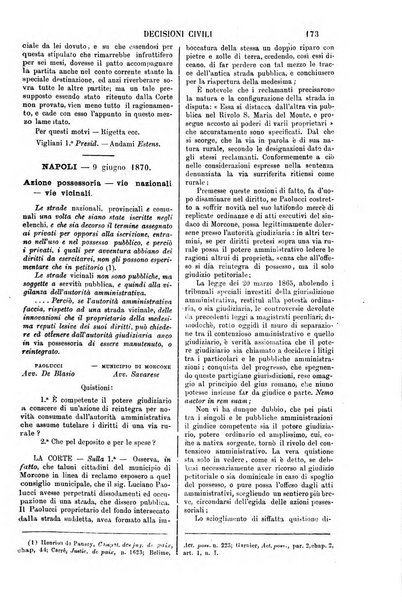 Annali della giurisprudenza italiana raccolta generale delle decisioni delle Corti di cassazione e d'appello in materia civile, criminale, commerciale, di diritto pubblico e amministrativo, e di procedura civile e penale