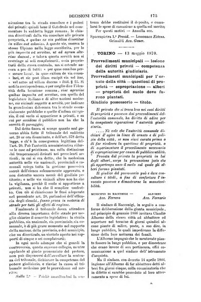 Annali della giurisprudenza italiana raccolta generale delle decisioni delle Corti di cassazione e d'appello in materia civile, criminale, commerciale, di diritto pubblico e amministrativo, e di procedura civile e penale