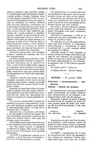 Annali della giurisprudenza italiana raccolta generale delle decisioni delle Corti di cassazione e d'appello in materia civile, criminale, commerciale, di diritto pubblico e amministrativo, e di procedura civile e penale