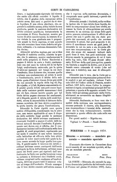 Annali della giurisprudenza italiana raccolta generale delle decisioni delle Corti di cassazione e d'appello in materia civile, criminale, commerciale, di diritto pubblico e amministrativo, e di procedura civile e penale