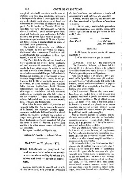 Annali della giurisprudenza italiana raccolta generale delle decisioni delle Corti di cassazione e d'appello in materia civile, criminale, commerciale, di diritto pubblico e amministrativo, e di procedura civile e penale