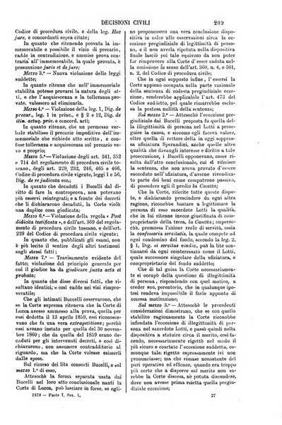 Annali della giurisprudenza italiana raccolta generale delle decisioni delle Corti di cassazione e d'appello in materia civile, criminale, commerciale, di diritto pubblico e amministrativo, e di procedura civile e penale