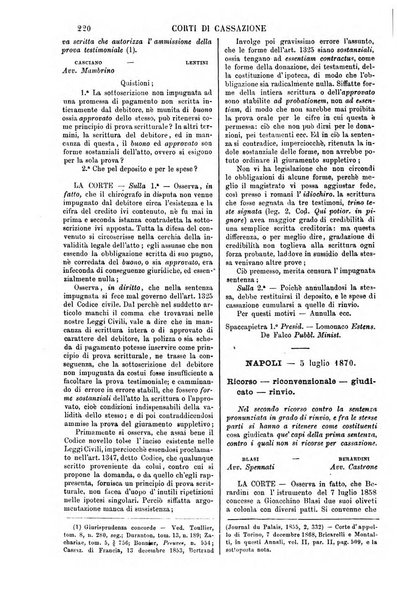 Annali della giurisprudenza italiana raccolta generale delle decisioni delle Corti di cassazione e d'appello in materia civile, criminale, commerciale, di diritto pubblico e amministrativo, e di procedura civile e penale