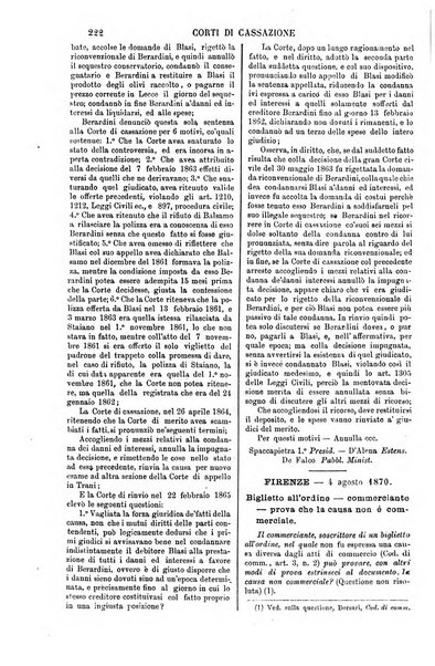 Annali della giurisprudenza italiana raccolta generale delle decisioni delle Corti di cassazione e d'appello in materia civile, criminale, commerciale, di diritto pubblico e amministrativo, e di procedura civile e penale