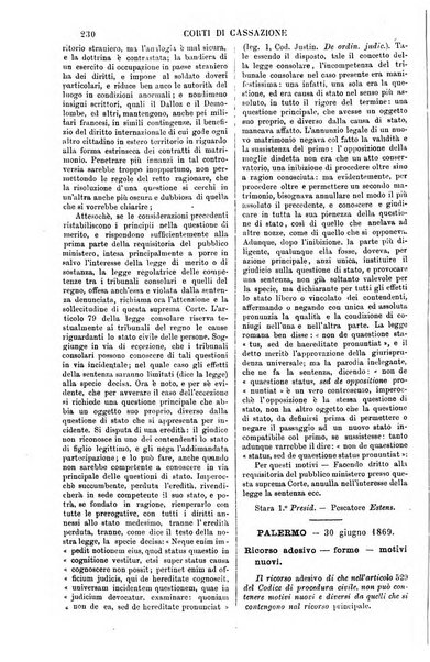 Annali della giurisprudenza italiana raccolta generale delle decisioni delle Corti di cassazione e d'appello in materia civile, criminale, commerciale, di diritto pubblico e amministrativo, e di procedura civile e penale