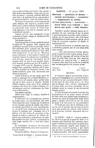 Annali della giurisprudenza italiana raccolta generale delle decisioni delle Corti di cassazione e d'appello in materia civile, criminale, commerciale, di diritto pubblico e amministrativo, e di procedura civile e penale