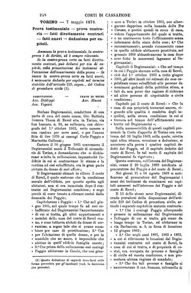 Annali della giurisprudenza italiana raccolta generale delle decisioni delle Corti di cassazione e d'appello in materia civile, criminale, commerciale, di diritto pubblico e amministrativo, e di procedura civile e penale