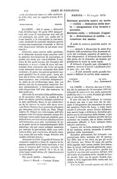 Annali della giurisprudenza italiana raccolta generale delle decisioni delle Corti di cassazione e d'appello in materia civile, criminale, commerciale, di diritto pubblico e amministrativo, e di procedura civile e penale