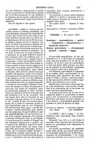 Annali della giurisprudenza italiana raccolta generale delle decisioni delle Corti di cassazione e d'appello in materia civile, criminale, commerciale, di diritto pubblico e amministrativo, e di procedura civile e penale