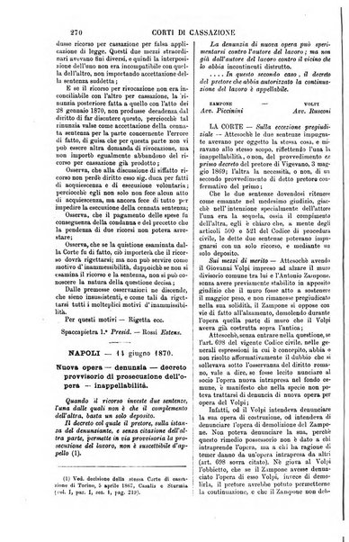 Annali della giurisprudenza italiana raccolta generale delle decisioni delle Corti di cassazione e d'appello in materia civile, criminale, commerciale, di diritto pubblico e amministrativo, e di procedura civile e penale