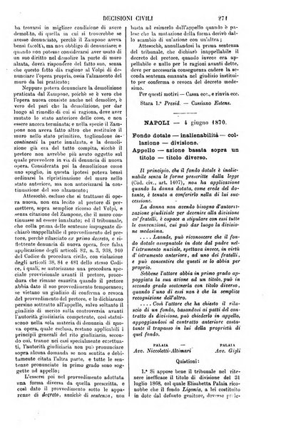 Annali della giurisprudenza italiana raccolta generale delle decisioni delle Corti di cassazione e d'appello in materia civile, criminale, commerciale, di diritto pubblico e amministrativo, e di procedura civile e penale