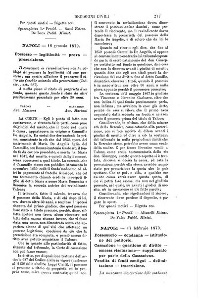 Annali della giurisprudenza italiana raccolta generale delle decisioni delle Corti di cassazione e d'appello in materia civile, criminale, commerciale, di diritto pubblico e amministrativo, e di procedura civile e penale