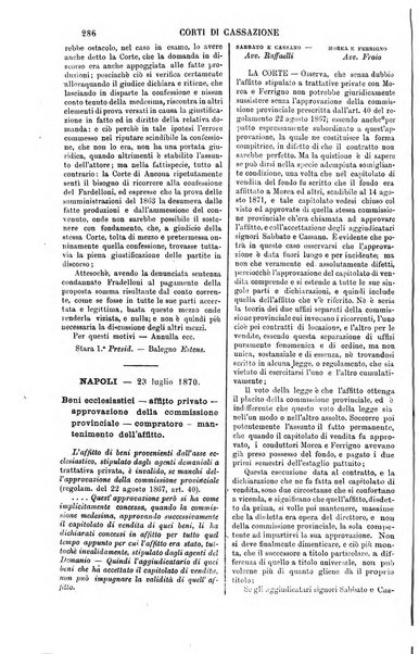 Annali della giurisprudenza italiana raccolta generale delle decisioni delle Corti di cassazione e d'appello in materia civile, criminale, commerciale, di diritto pubblico e amministrativo, e di procedura civile e penale