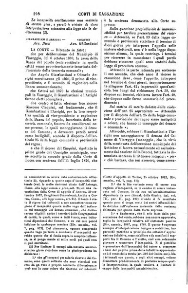 Annali della giurisprudenza italiana raccolta generale delle decisioni delle Corti di cassazione e d'appello in materia civile, criminale, commerciale, di diritto pubblico e amministrativo, e di procedura civile e penale