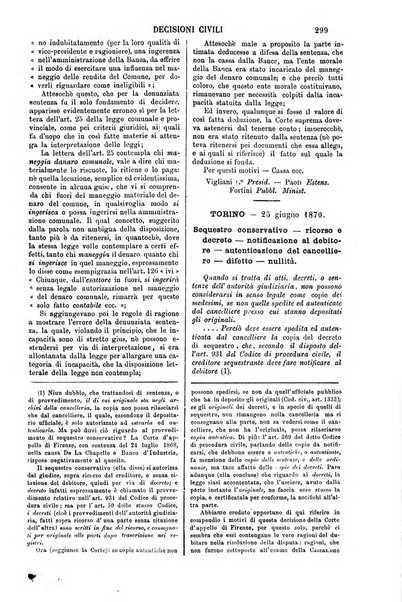 Annali della giurisprudenza italiana raccolta generale delle decisioni delle Corti di cassazione e d'appello in materia civile, criminale, commerciale, di diritto pubblico e amministrativo, e di procedura civile e penale