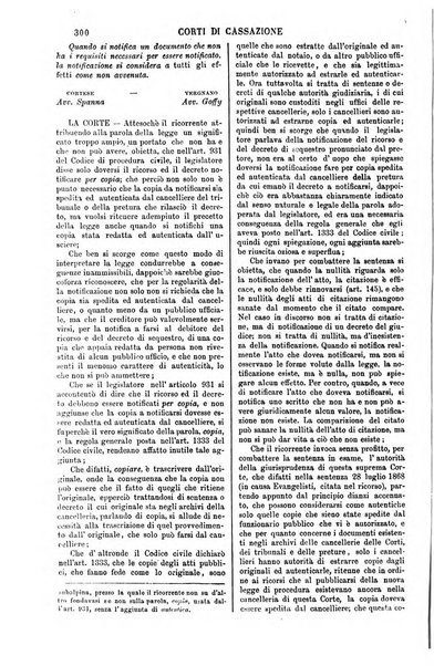 Annali della giurisprudenza italiana raccolta generale delle decisioni delle Corti di cassazione e d'appello in materia civile, criminale, commerciale, di diritto pubblico e amministrativo, e di procedura civile e penale