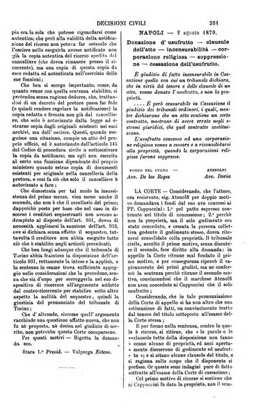 Annali della giurisprudenza italiana raccolta generale delle decisioni delle Corti di cassazione e d'appello in materia civile, criminale, commerciale, di diritto pubblico e amministrativo, e di procedura civile e penale