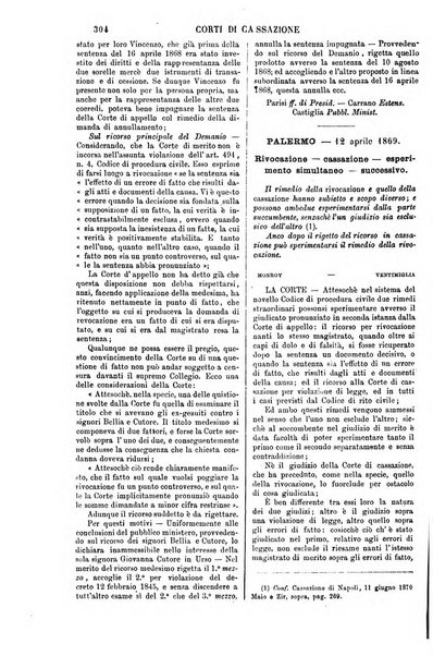 Annali della giurisprudenza italiana raccolta generale delle decisioni delle Corti di cassazione e d'appello in materia civile, criminale, commerciale, di diritto pubblico e amministrativo, e di procedura civile e penale