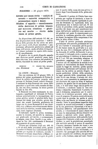 Annali della giurisprudenza italiana raccolta generale delle decisioni delle Corti di cassazione e d'appello in materia civile, criminale, commerciale, di diritto pubblico e amministrativo, e di procedura civile e penale