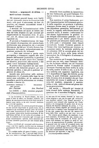 Annali della giurisprudenza italiana raccolta generale delle decisioni delle Corti di cassazione e d'appello in materia civile, criminale, commerciale, di diritto pubblico e amministrativo, e di procedura civile e penale