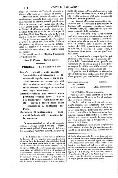 Annali della giurisprudenza italiana raccolta generale delle decisioni delle Corti di cassazione e d'appello in materia civile, criminale, commerciale, di diritto pubblico e amministrativo, e di procedura civile e penale