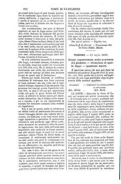 Annali della giurisprudenza italiana raccolta generale delle decisioni delle Corti di cassazione e d'appello in materia civile, criminale, commerciale, di diritto pubblico e amministrativo, e di procedura civile e penale