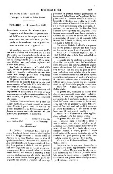 Annali della giurisprudenza italiana raccolta generale delle decisioni delle Corti di cassazione e d'appello in materia civile, criminale, commerciale, di diritto pubblico e amministrativo, e di procedura civile e penale