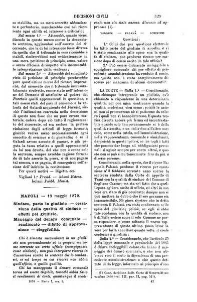 Annali della giurisprudenza italiana raccolta generale delle decisioni delle Corti di cassazione e d'appello in materia civile, criminale, commerciale, di diritto pubblico e amministrativo, e di procedura civile e penale