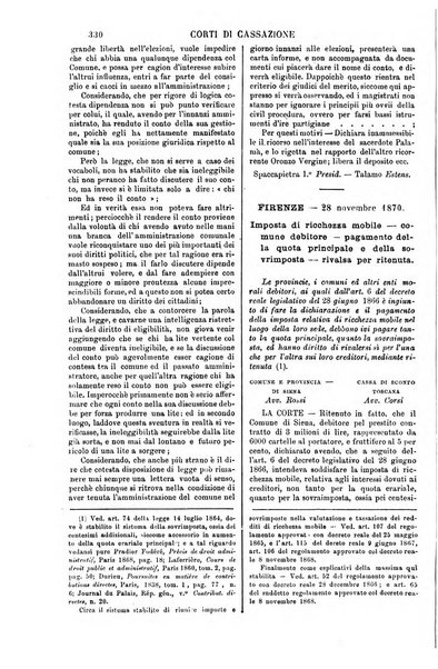 Annali della giurisprudenza italiana raccolta generale delle decisioni delle Corti di cassazione e d'appello in materia civile, criminale, commerciale, di diritto pubblico e amministrativo, e di procedura civile e penale