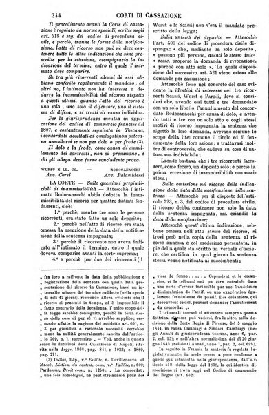 Annali della giurisprudenza italiana raccolta generale delle decisioni delle Corti di cassazione e d'appello in materia civile, criminale, commerciale, di diritto pubblico e amministrativo, e di procedura civile e penale