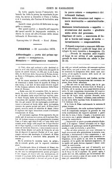 Annali della giurisprudenza italiana raccolta generale delle decisioni delle Corti di cassazione e d'appello in materia civile, criminale, commerciale, di diritto pubblico e amministrativo, e di procedura civile e penale