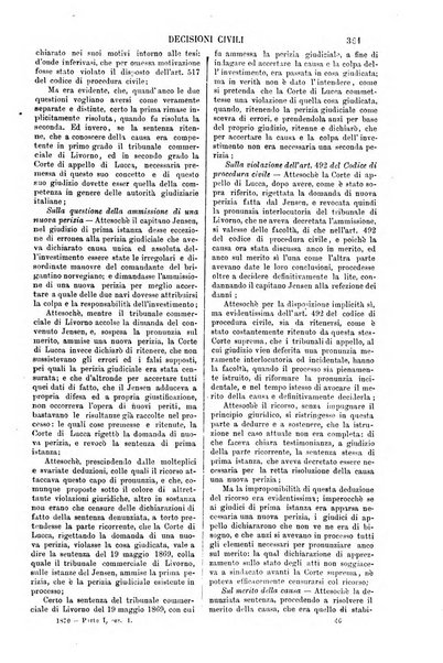 Annali della giurisprudenza italiana raccolta generale delle decisioni delle Corti di cassazione e d'appello in materia civile, criminale, commerciale, di diritto pubblico e amministrativo, e di procedura civile e penale