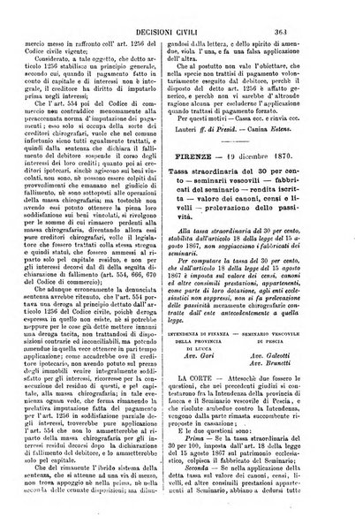 Annali della giurisprudenza italiana raccolta generale delle decisioni delle Corti di cassazione e d'appello in materia civile, criminale, commerciale, di diritto pubblico e amministrativo, e di procedura civile e penale