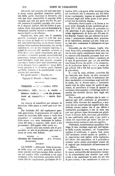 Annali della giurisprudenza italiana raccolta generale delle decisioni delle Corti di cassazione e d'appello in materia civile, criminale, commerciale, di diritto pubblico e amministrativo, e di procedura civile e penale