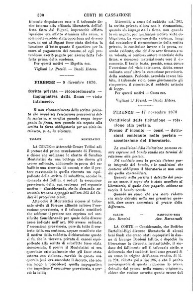 Annali della giurisprudenza italiana raccolta generale delle decisioni delle Corti di cassazione e d'appello in materia civile, criminale, commerciale, di diritto pubblico e amministrativo, e di procedura civile e penale