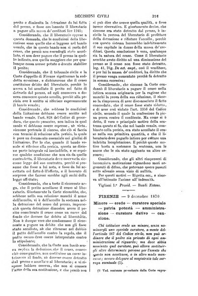 Annali della giurisprudenza italiana raccolta generale delle decisioni delle Corti di cassazione e d'appello in materia civile, criminale, commerciale, di diritto pubblico e amministrativo, e di procedura civile e penale