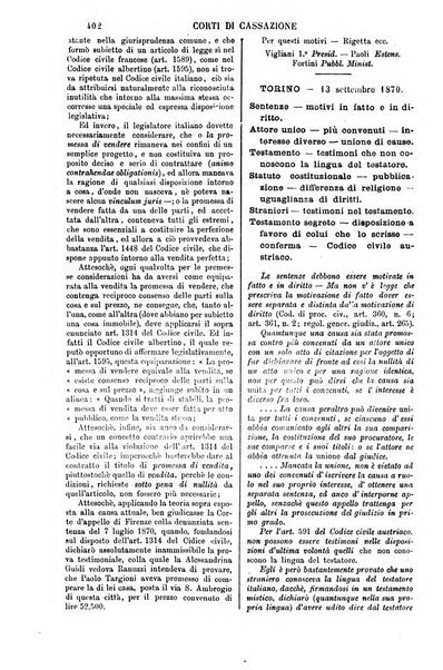 Annali della giurisprudenza italiana raccolta generale delle decisioni delle Corti di cassazione e d'appello in materia civile, criminale, commerciale, di diritto pubblico e amministrativo, e di procedura civile e penale