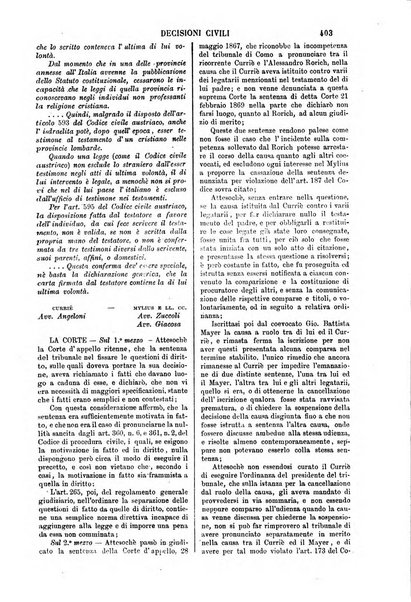 Annali della giurisprudenza italiana raccolta generale delle decisioni delle Corti di cassazione e d'appello in materia civile, criminale, commerciale, di diritto pubblico e amministrativo, e di procedura civile e penale