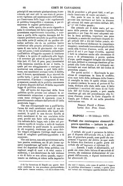 Annali della giurisprudenza italiana raccolta generale delle decisioni delle Corti di cassazione e d'appello in materia civile, criminale, commerciale, di diritto pubblico e amministrativo, e di procedura civile e penale