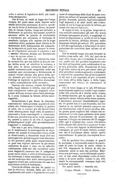 Annali della giurisprudenza italiana raccolta generale delle decisioni delle Corti di cassazione e d'appello in materia civile, criminale, commerciale, di diritto pubblico e amministrativo, e di procedura civile e penale