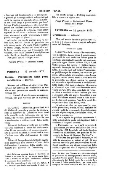 Annali della giurisprudenza italiana raccolta generale delle decisioni delle Corti di cassazione e d'appello in materia civile, criminale, commerciale, di diritto pubblico e amministrativo, e di procedura civile e penale