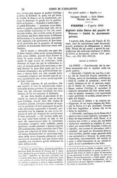 Annali della giurisprudenza italiana raccolta generale delle decisioni delle Corti di cassazione e d'appello in materia civile, criminale, commerciale, di diritto pubblico e amministrativo, e di procedura civile e penale