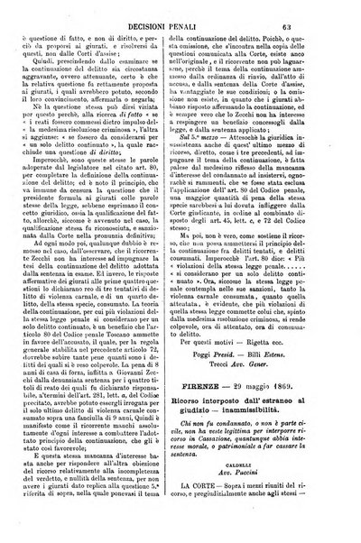 Annali della giurisprudenza italiana raccolta generale delle decisioni delle Corti di cassazione e d'appello in materia civile, criminale, commerciale, di diritto pubblico e amministrativo, e di procedura civile e penale