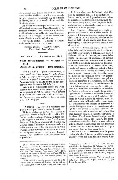 Annali della giurisprudenza italiana raccolta generale delle decisioni delle Corti di cassazione e d'appello in materia civile, criminale, commerciale, di diritto pubblico e amministrativo, e di procedura civile e penale